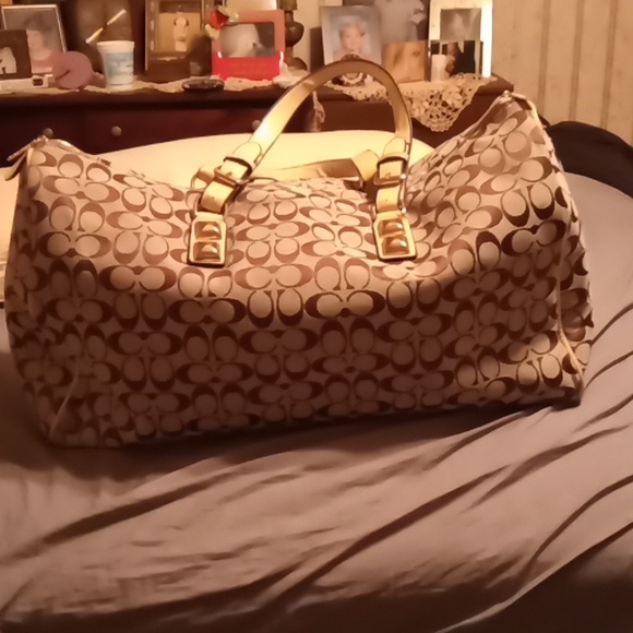 Vintage Coach over size duffle - Picture 1 of 6